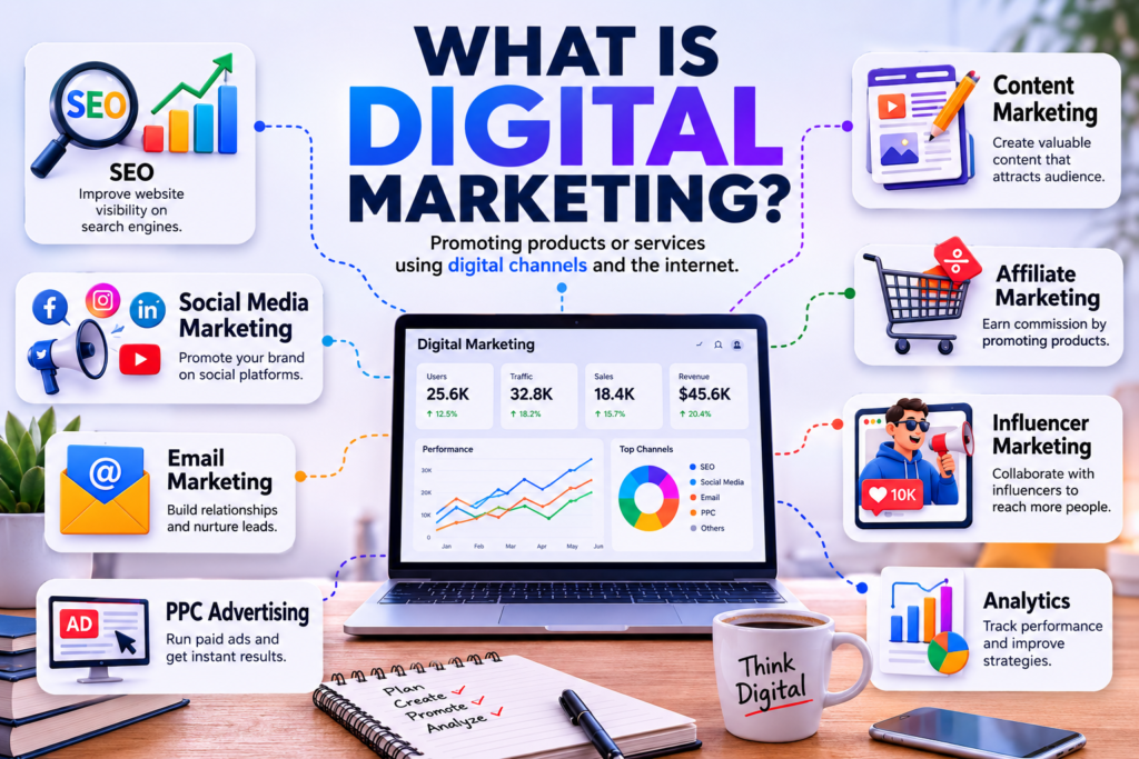 what is digital marketing